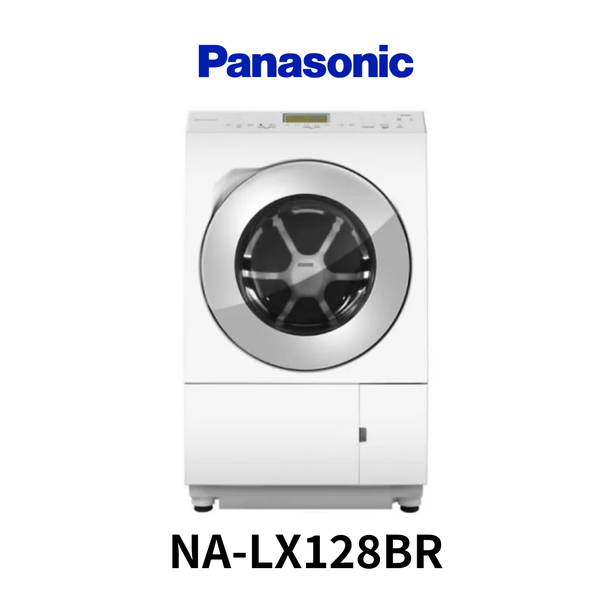 國際牌Panasonic|12KG 變頻溫水洗脫烘滾筒洗衣機(右開) NA-LX128BR
