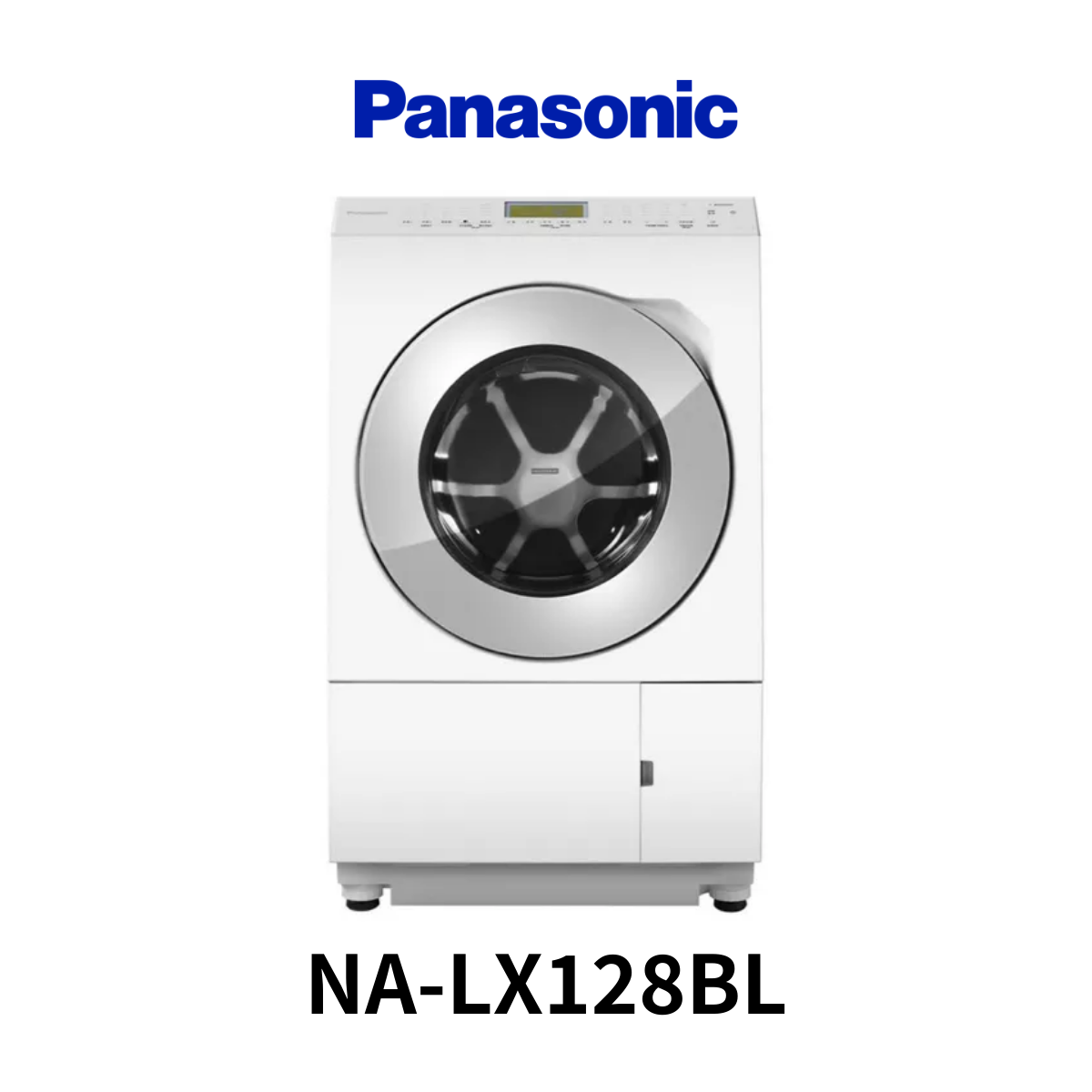 國際牌Panasonic|12KG 變頻溫水洗脫烘滾筒洗衣機(左開) NA-LX128BL