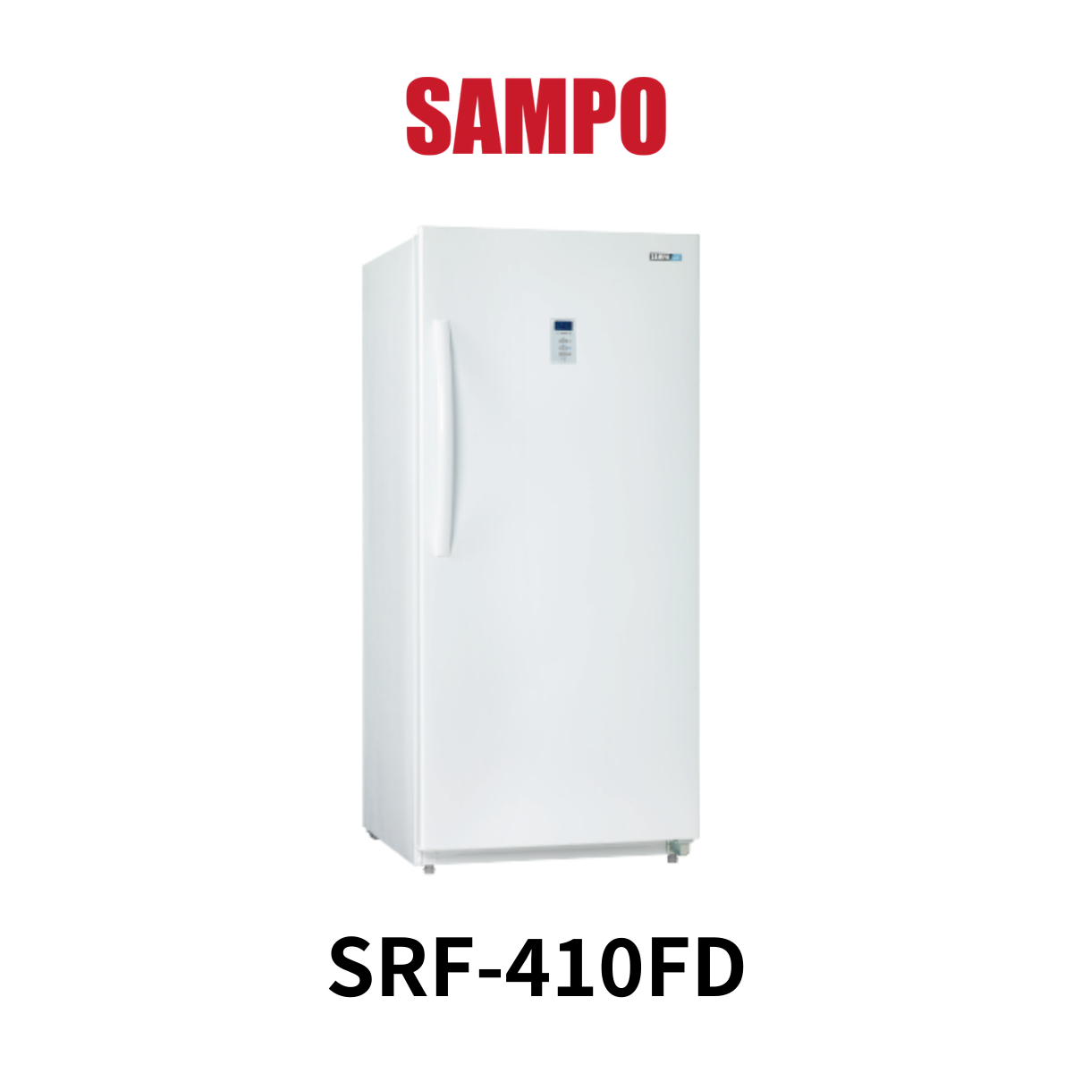 聲寶SAMPO|410L 變頻風冷無霜直立式冷凍櫃 SRF-410FD
