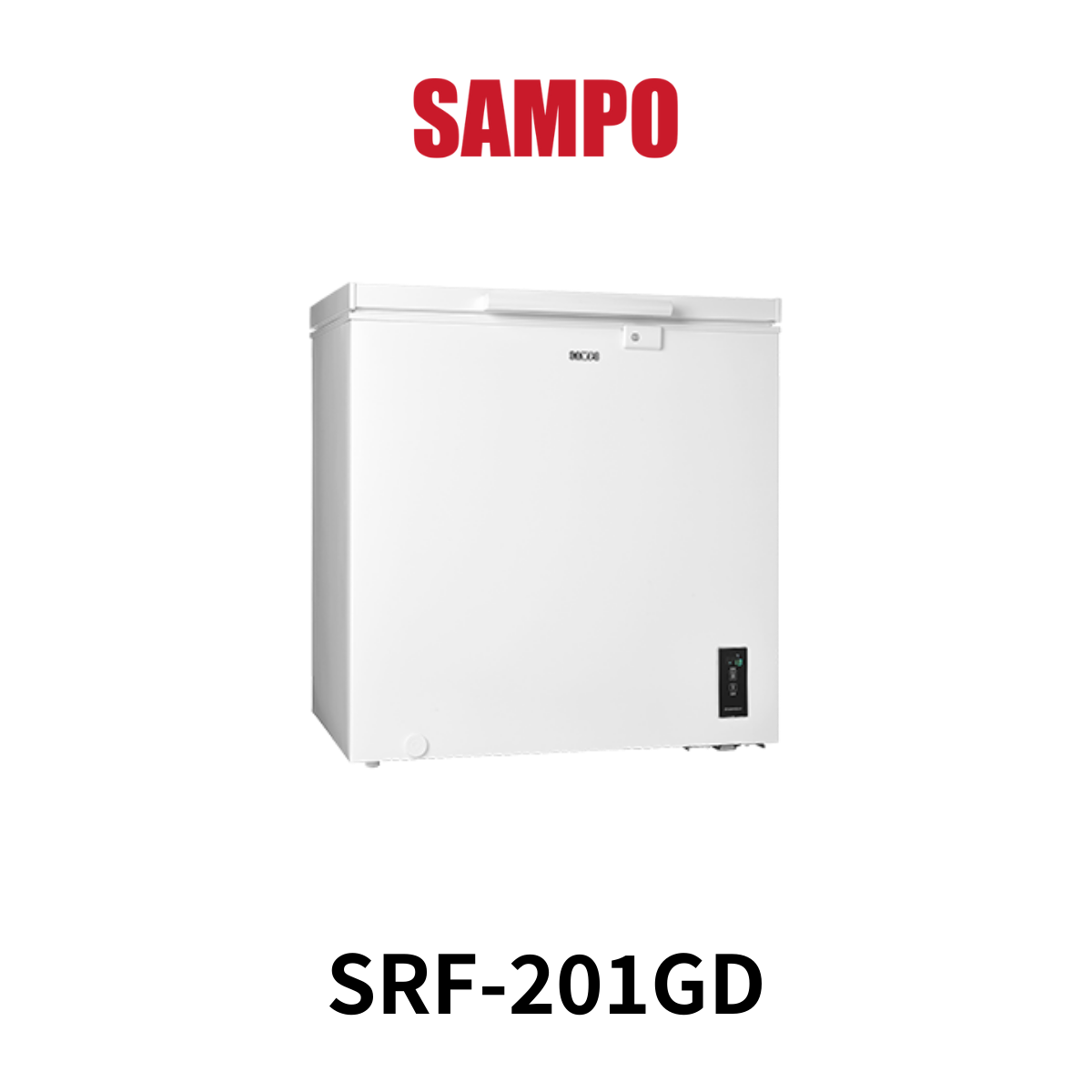 聲寶SAMPO|200L 變頻臥式冷凍櫃 SRF-201GD
